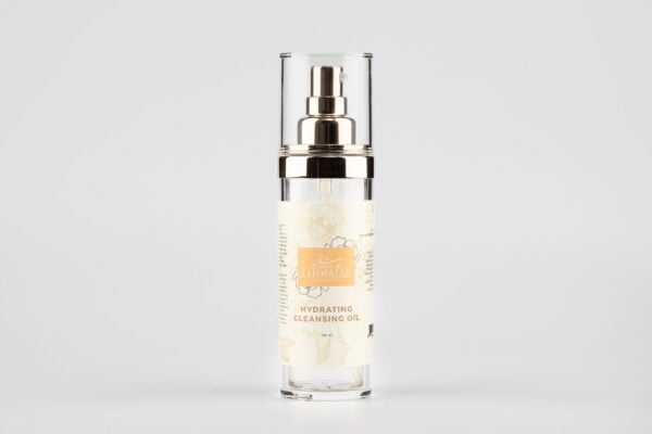 an image of a bottle of HYDRATING CLEANSING OIL on a white background.